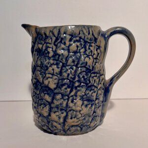 BBP Beaumont Brothers Pottery Pineapple Pitcher 1997 Salt Glaze Stoneware